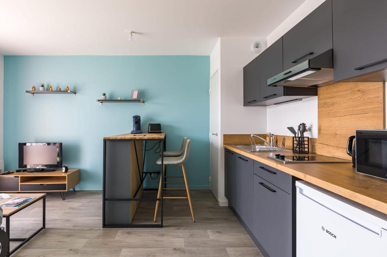 L'Ecume - Studio Moderne Avec Grand Balcon Et Place De Parking Apartment ดีนาร์ ภายนอก รูปภาพ